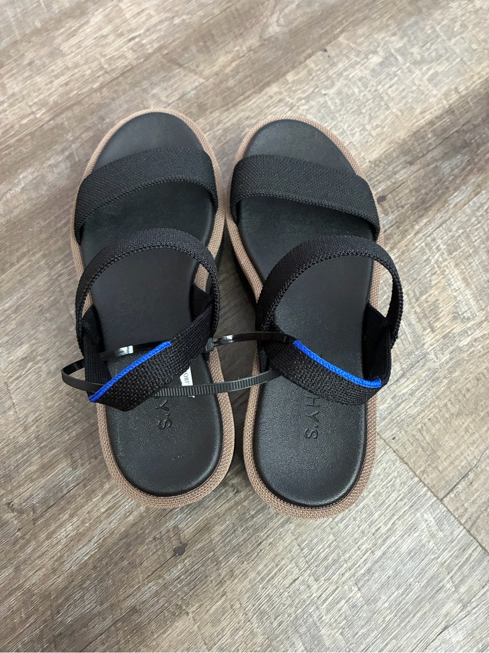 Rothy's The Lightweight Wedge Sandals size 7 NEW without box - Picture 5 of 8